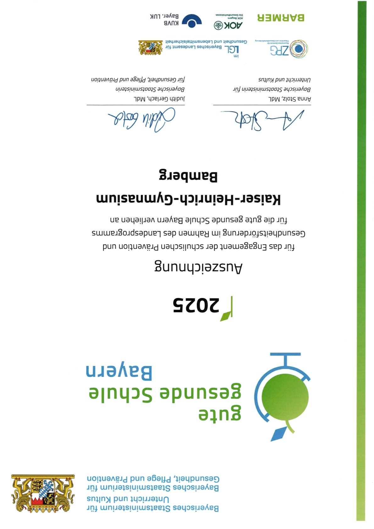 GGS Auszeichnung2025